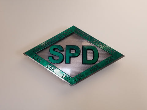 24" LA Sheriff Dept SPD sign