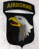101rst Airborne Infantry Metal patch